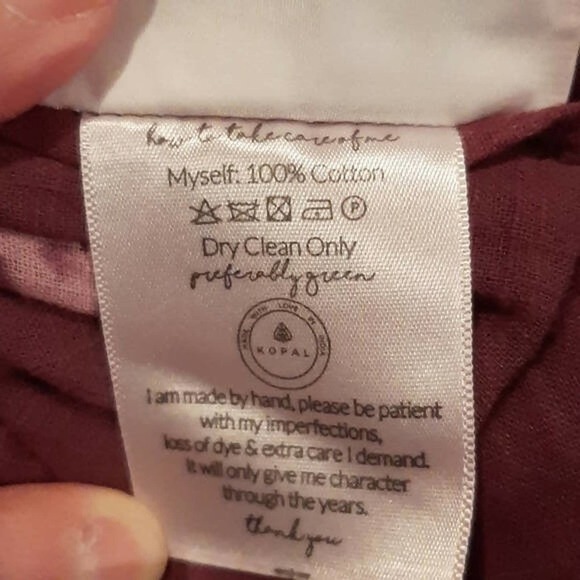 Kopal 3/4 Sleeve Longaya Tunic - Floral - Red Multi/Magenta - Picture 7 of 9